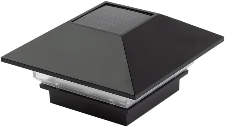 Deckorators Store 2-1/2 in. x 2-1/2 in. Black Solar Post Cap - Image 1